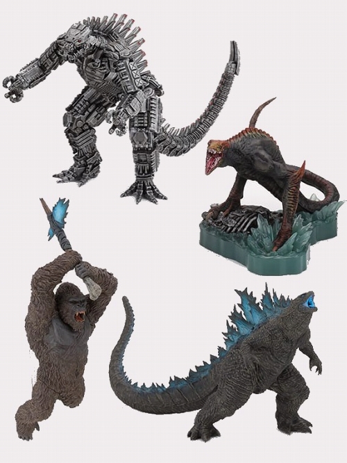 デフォリアルゴジラVSコング フィギュアセット Amazon.co.jp: ゴジラ