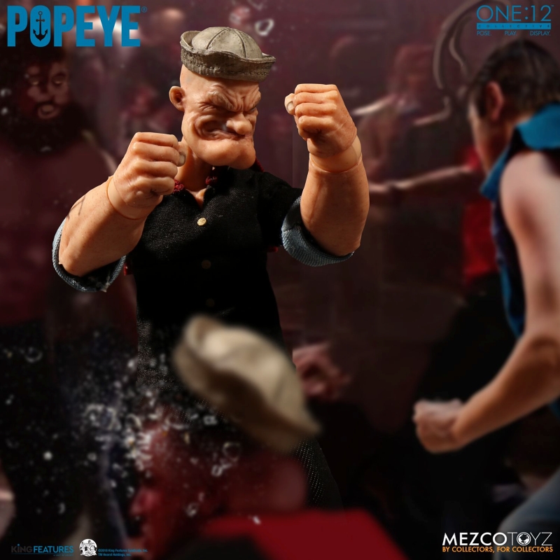 再生産】ワン12コレクティブ/ POPEYE: ポパイ 1/12 アクションフィギュア