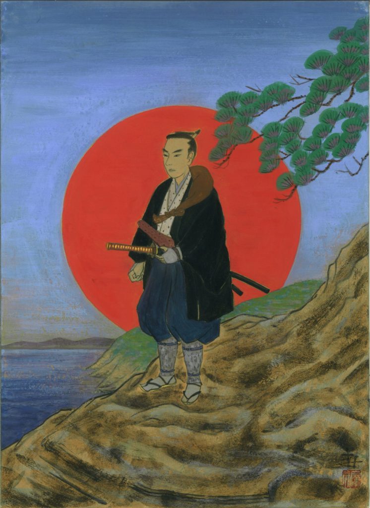 吉田松陰の志 | 麻美乃絵｜日本画家・中村麻美オフィシャルウェブサイト