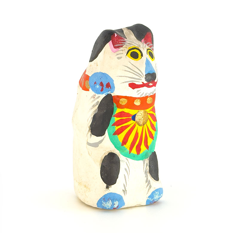 招き猫／青森張子／福原英治郎 - 招き猫パワー｜郷土玩具・置物
