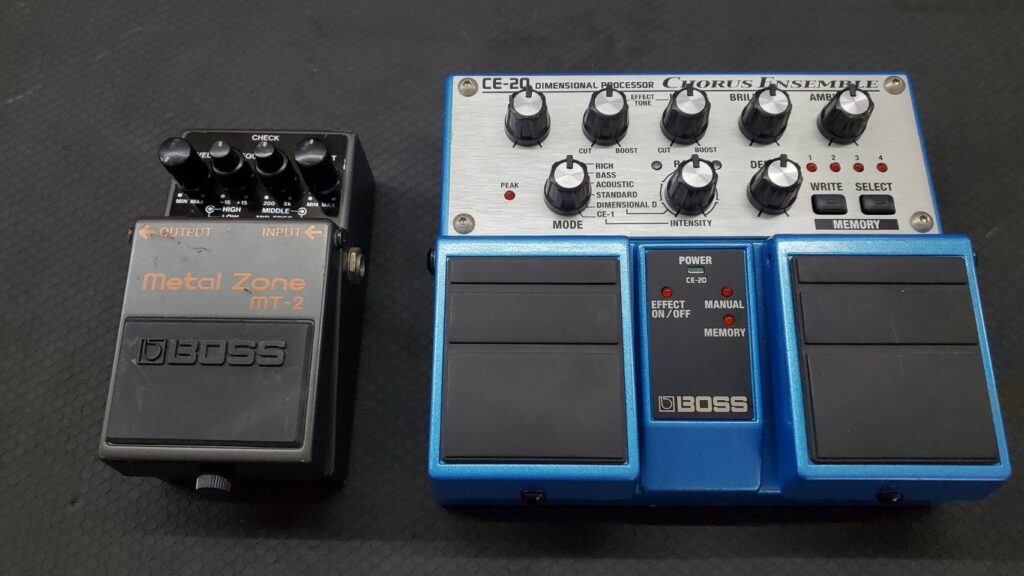 希少 BOSS OD-20 DRIVE ZONE エフェクター ツインペダル 希少 BOSS OD