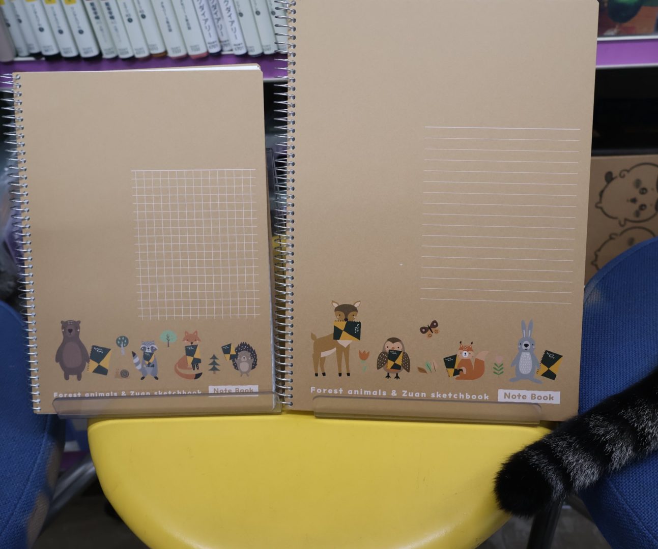 エスシー マルマン スパイラルノート アニマル＆図案 限定柄 A5 | 万年