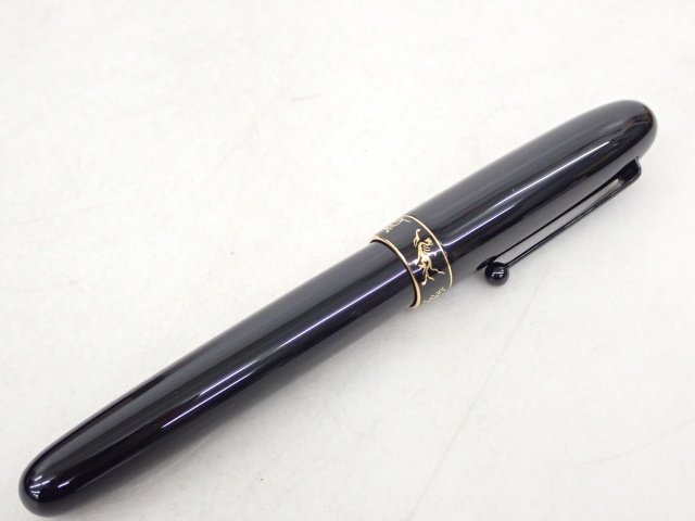 高額買取中!!】 PILOT 高級万年筆 創立80周年記念 四神 漆黒 中字 ペン