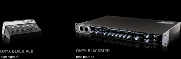 Onyx Premium Recording Interfaces｜Digital Recording｜Mackie Japan