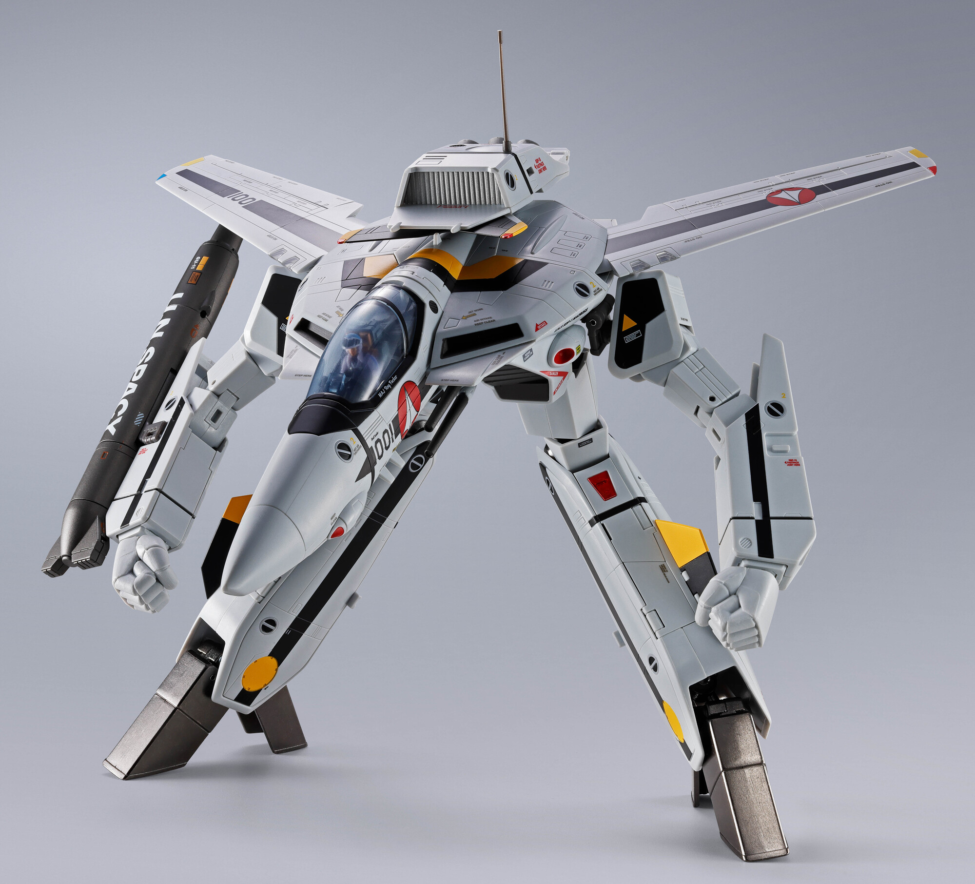 マクロスΔ】 BANDAI SPIRITSよりDX超合金VF-1S バルキリー ロイ