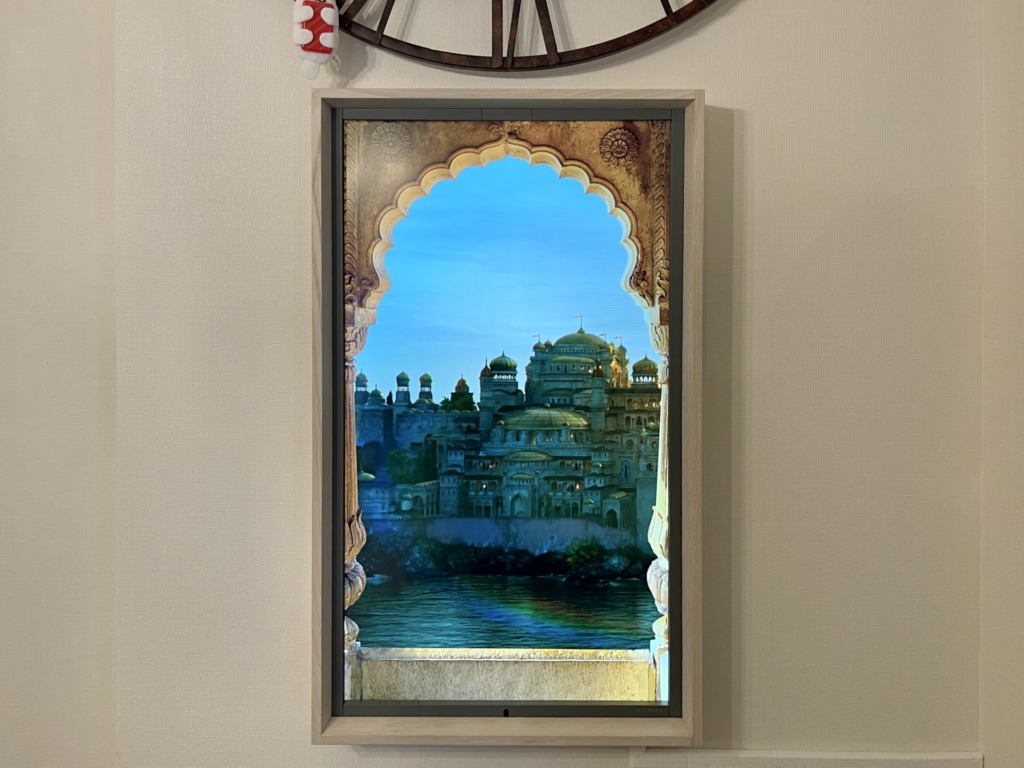 ディズニーの世界とつながる窓、Atmoph Window 2 Disney 設置方法