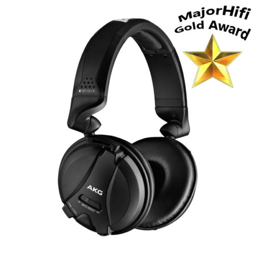 AKG DJ181 UE - 究極の低音 DJ用ヘッドホン ブラック AKG K181 DJ UE