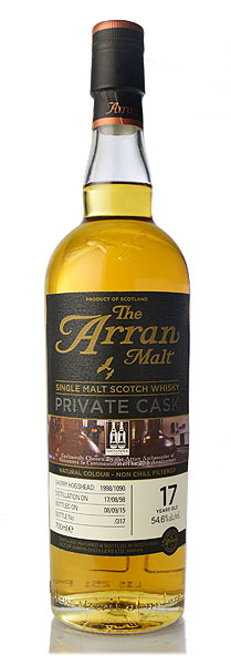 アラン モルト [1998] 17年 for Arran Ambassdor Shinanoya 20周年記念