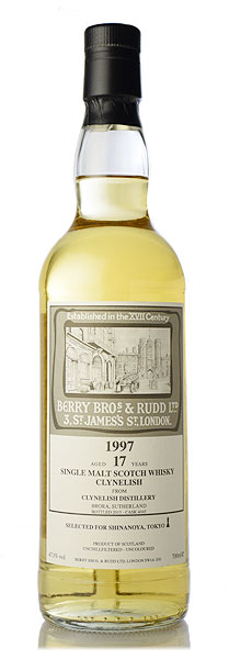 BB&R クライヌリッシュ [1997] 17年 ホグスヘッド #4045 for SHINANOYA