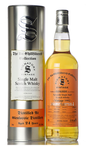 シグナトリー グレンロッシー [1992] 24年 ホグスヘッド＃3454 FOR