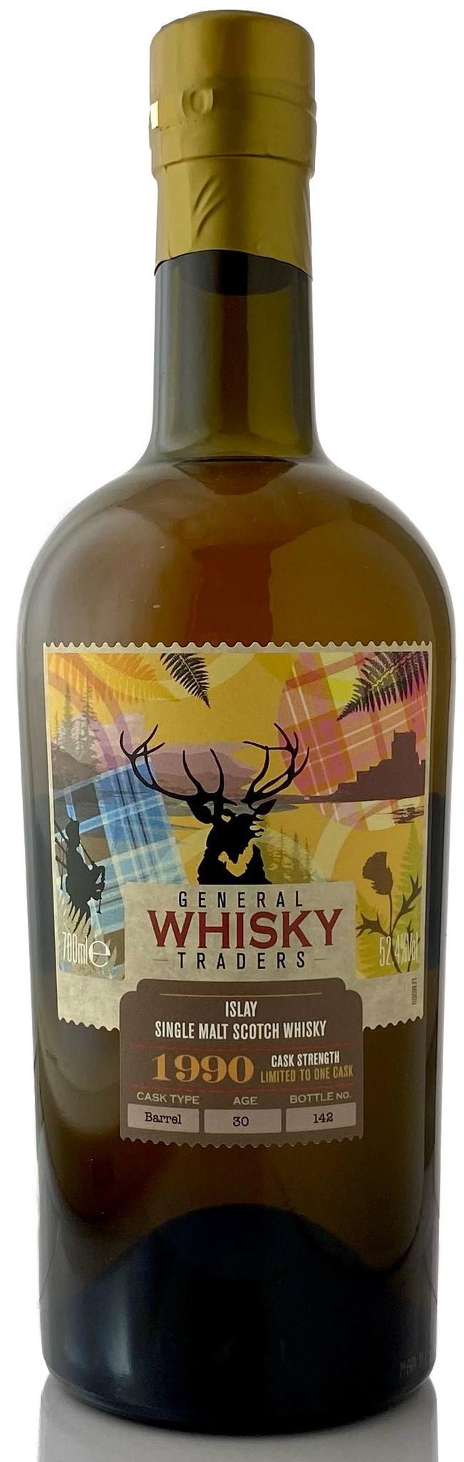 ラフロイグ ウイスキー アイラ ウイスキージュリー 1990 30年 信濃屋