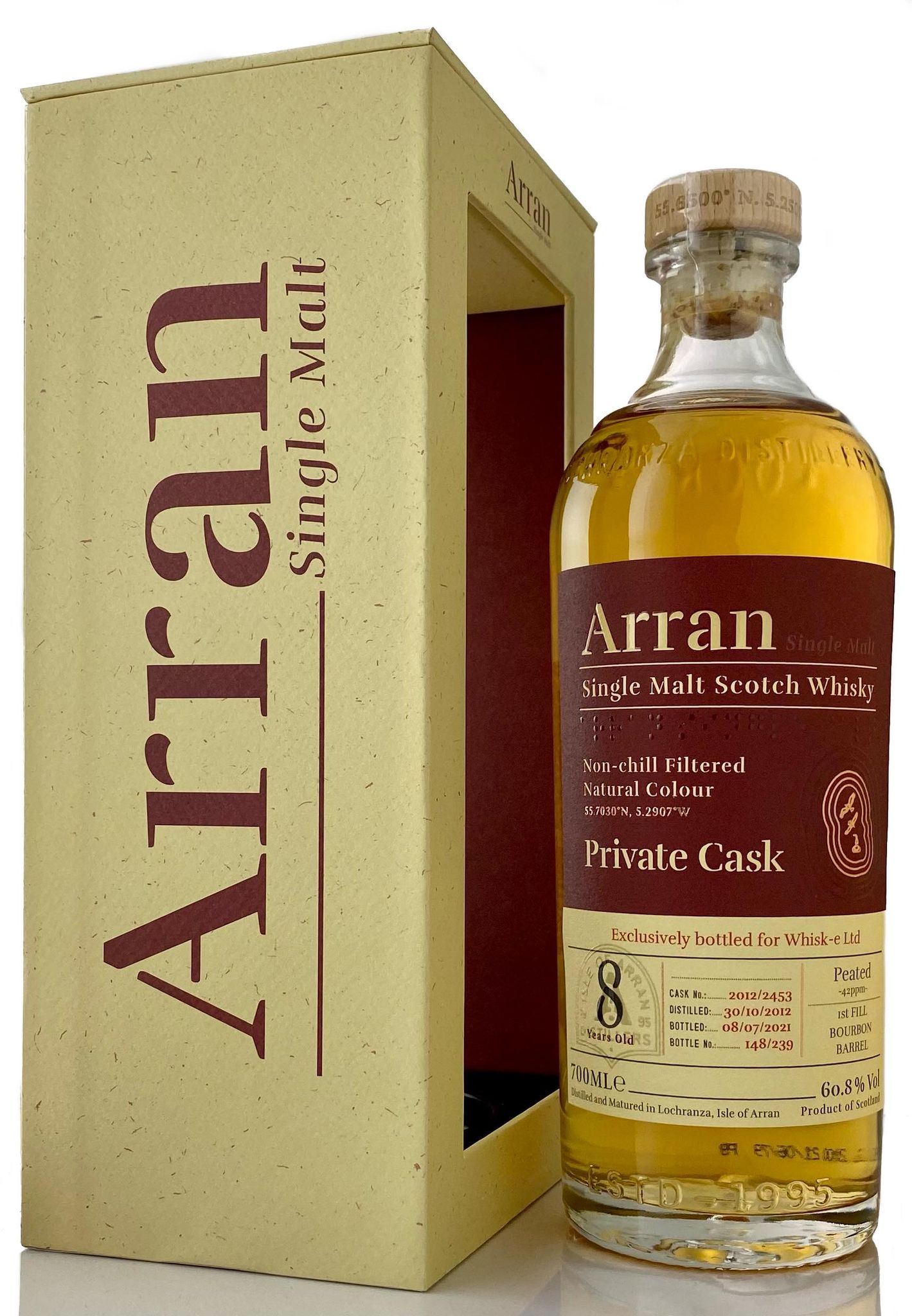 アラン ヘビリーピーテッド [2012-2021] 8年 1stフィル バーボンバレル