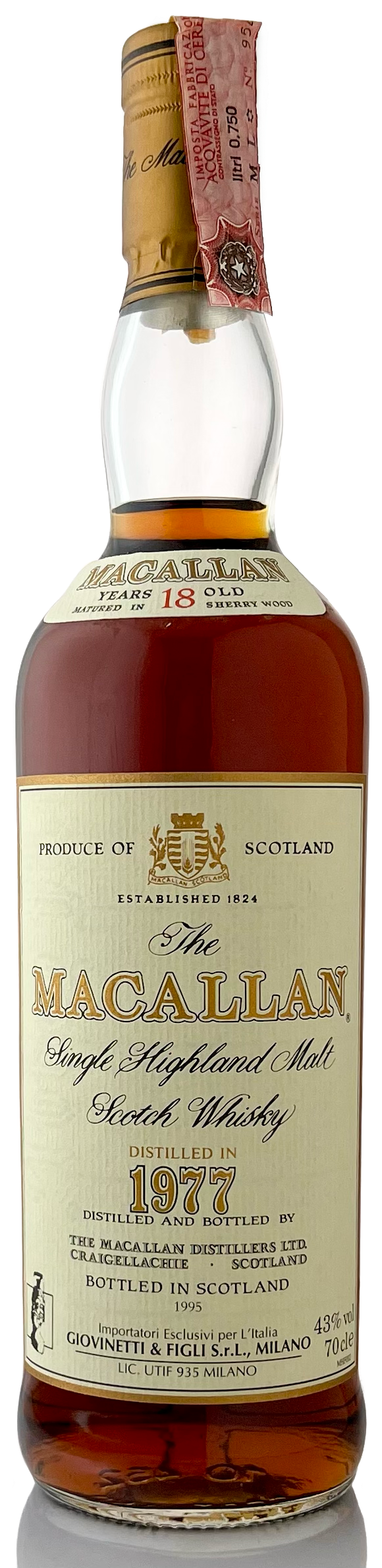 ☆ 超稀少古酒 『 マッカラン18年1980 』