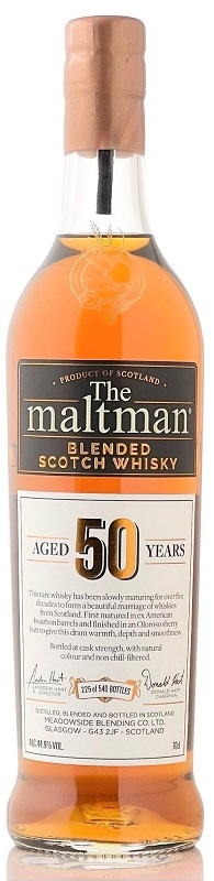 ブレンデッドスコッチ[1972] 50年 シェリーバット フィニッシュ