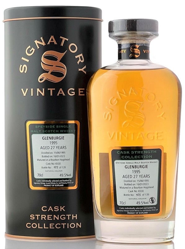 ニューカスク】グレンバーギー[1995-2023] 27年 バーボンホグスヘッド