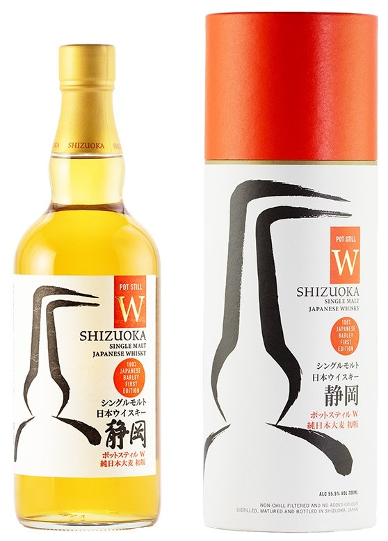 静岡 ポットスティルW 純日本大麦 初版【ガイアフロー静岡蒸溜所】
