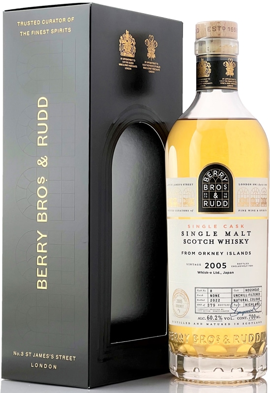 オークニー[2005] 17年 ホグスヘッド for JAPAN(Whisk-e)【BB&R