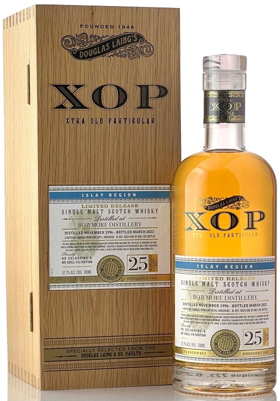 XOP】ボウモア[1996-2022] 25年 リフィルホグスヘッド 【ダグラスレイン】