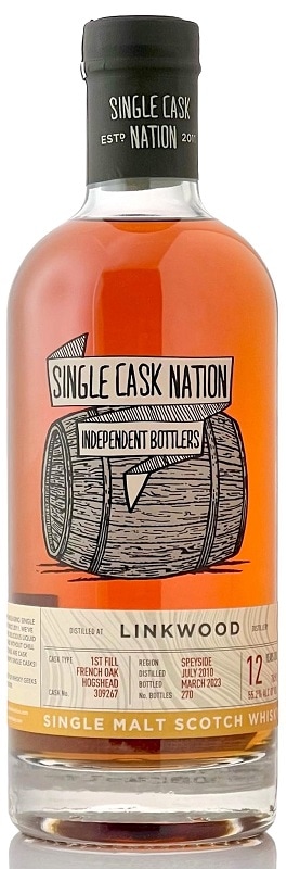 リンクウッド [2010] 12年 フレンチオーク ホグスヘッド 【シングル