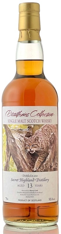 シークレット ハイランド[2010] 13年 シェリーカスク【ディスティ