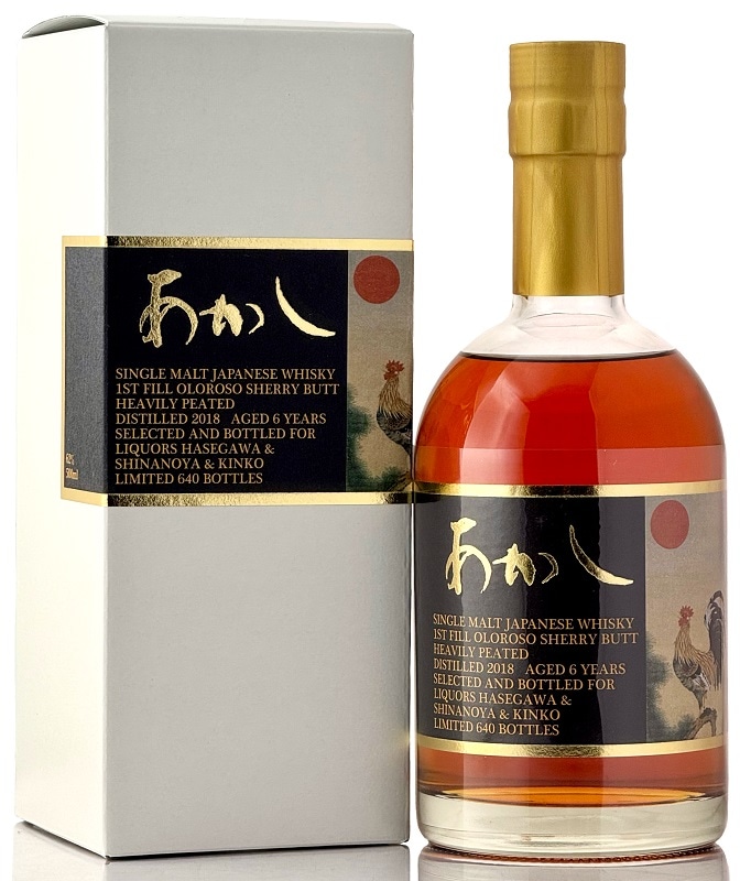 あかし[2018] 6年 -ヘビリーピーテッド- オロロソシェリーバット for