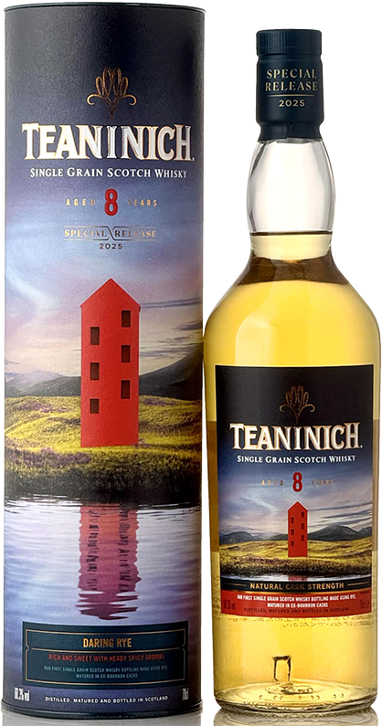 ティーニニック シングルグレーン 8年 -ダーリングライ-【ディアジオ