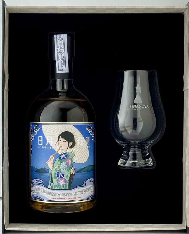 日月緑酒 ''湖水麗人''（グラス付きギフトセット）【長濱蒸溜所】