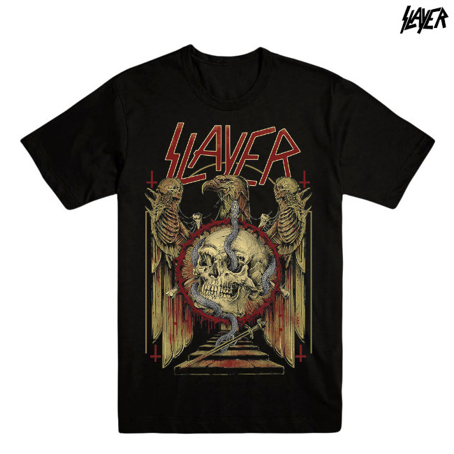 Slayer / スレイヤー - EAGLE & SERPENT Tシャツ(ブラック) | Tシャツ