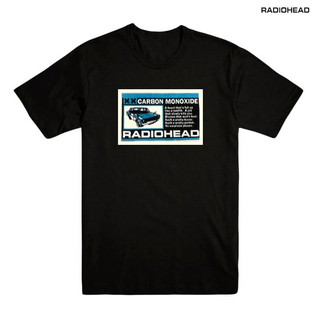 Radiohead / レディオヘッド - CARBON PATCH Tシャツ(ブラック) | T