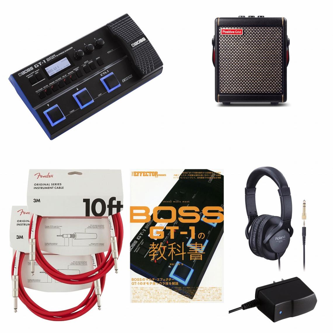 BOSSマルチエフェクターGT-1とBOSS GT-1の教科書セット BOSS ⁄ GT-1