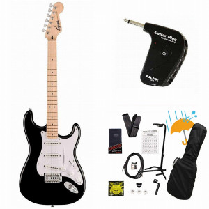 Squier by Fender / Sonic Stratocaster Maple FB WH PG Black