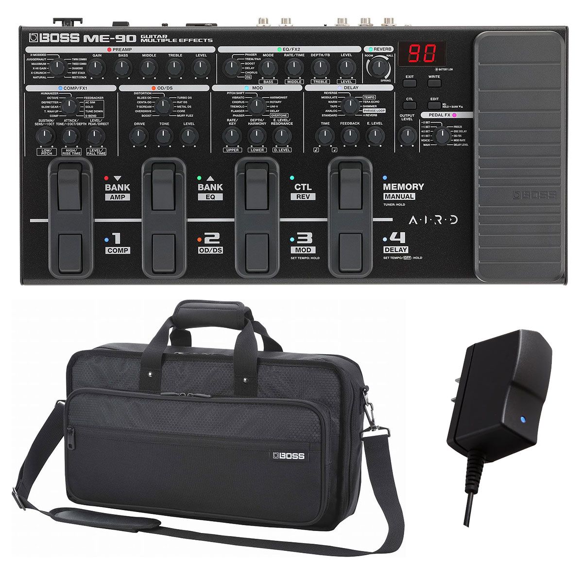 BOSS ME-90 マルチエフェクター(純正PSA100Sアダプター付き) BOSS ME