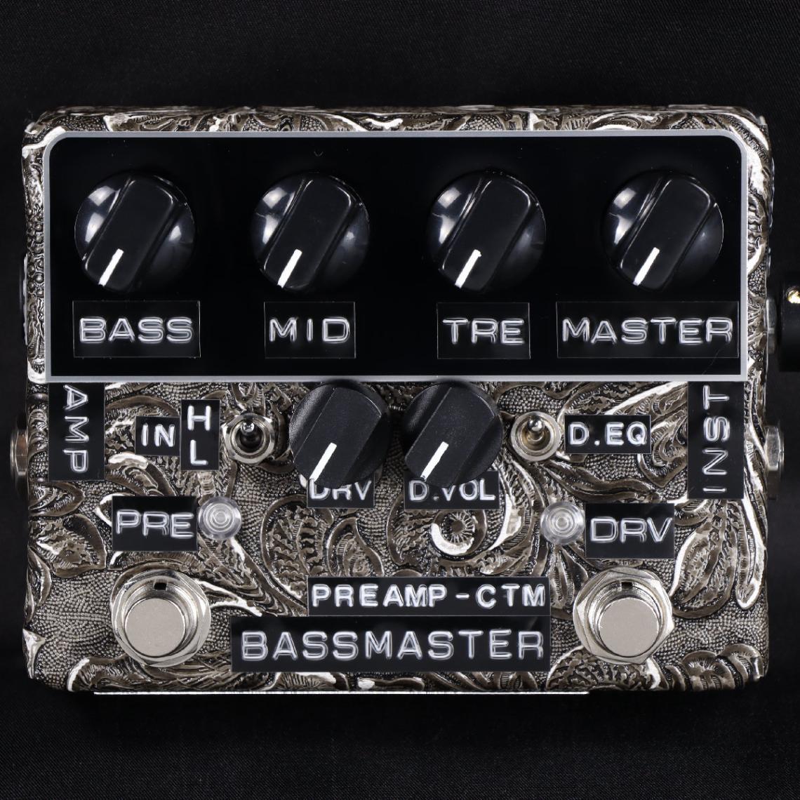 ベース用プリアンプ】【実物画像】Shin's Music / BMP-1 Gray Western