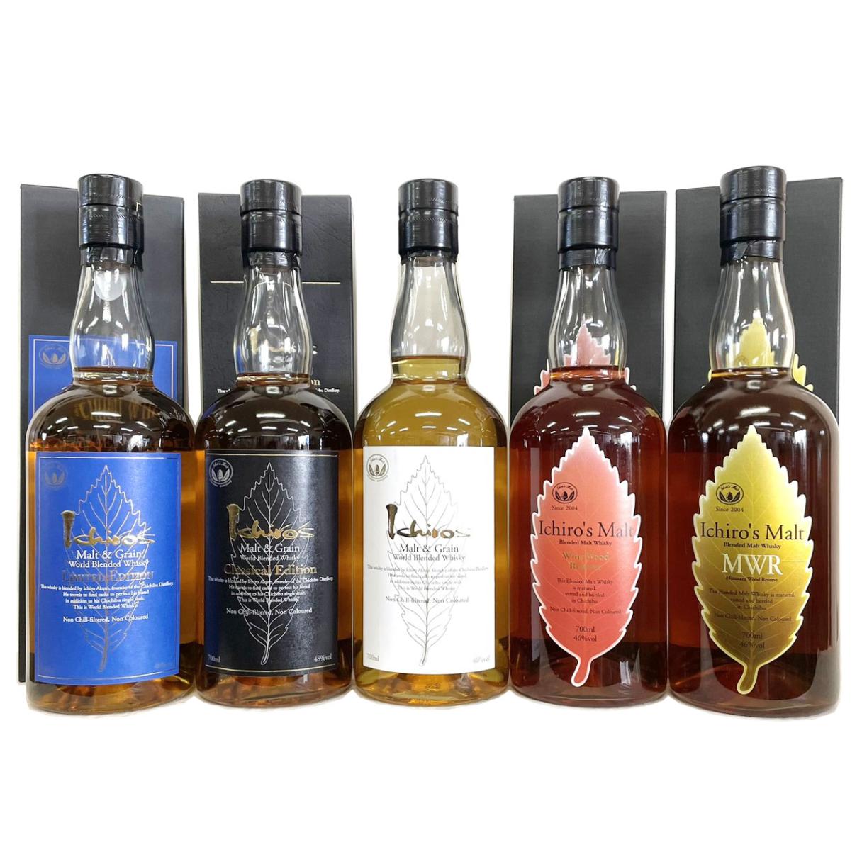 イチローズ・モルト ウイスキー 700ml 5本セット | さいとう酒店