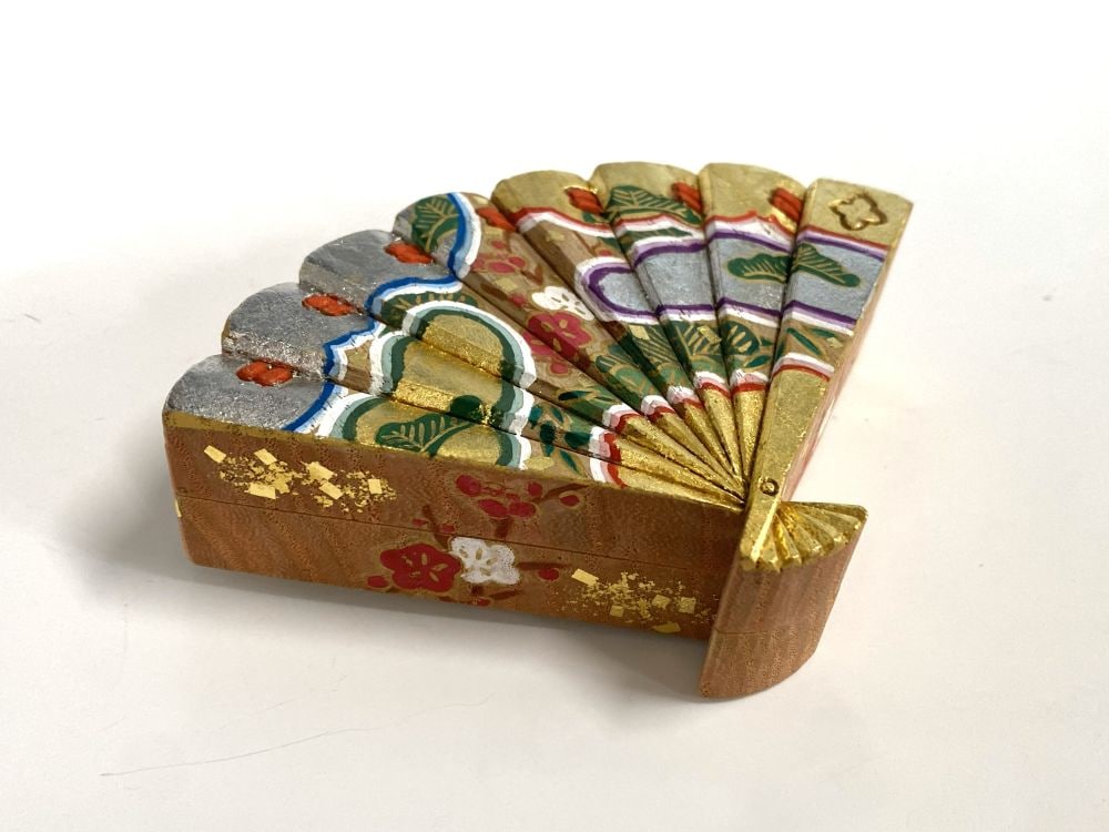 木彫香合 姫扇 | すべての商品 | 淡交社 茶道具と茶席のきもの