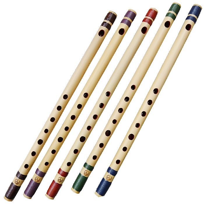 篠笛 先代朗童管 六本調子囃子用（古典）七孔天地巻 篠笛