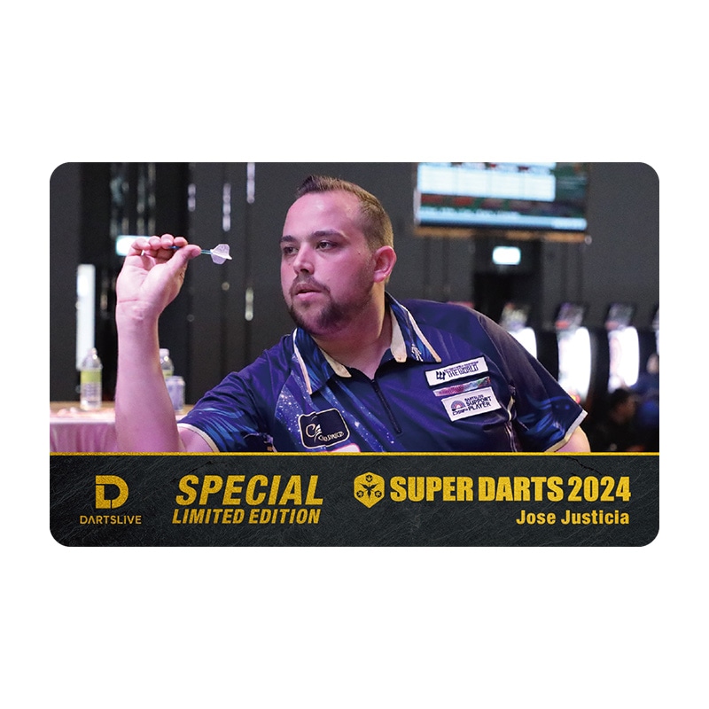 ダーツライブカード SUPER DARTS2024×ダーツライブプレイヤーグッズ