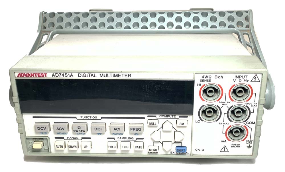 ADVANTEST AD7451A Digital multimeter (without measurement adapter