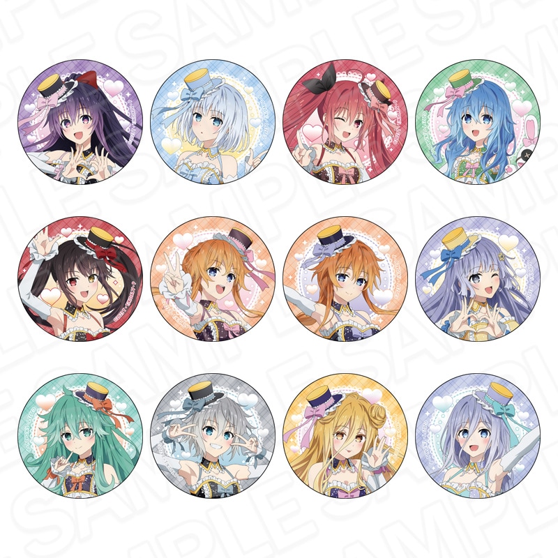 予約受付6/12まで】デート・ア・ライブV ホログラムカンバッジ