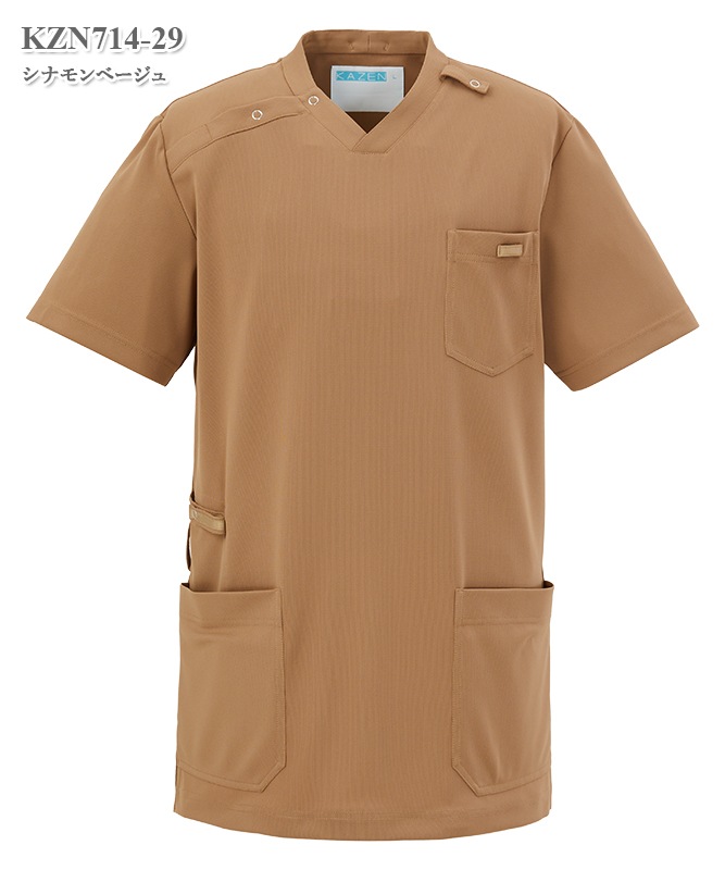 男女兼用スクラブ[KAZEN製品] KZN714｜THS-白衣通販・販売