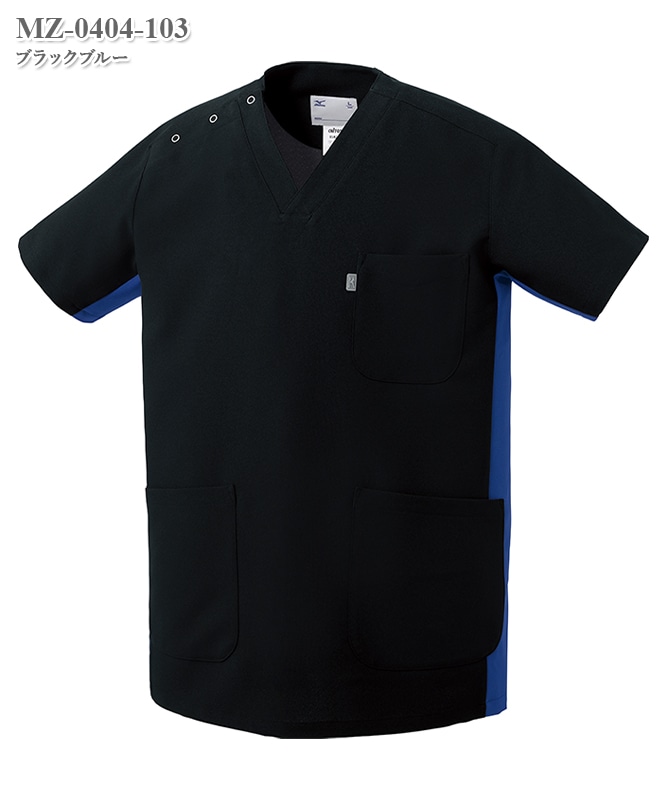 ミズノ男女兼用スクラブ半袖[チトセ製品] MZ-0404｜THS-白衣通販・販売