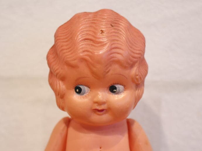 セルロイド人形 少女 日本製 3F329 | 人形（Doll）,セルロイド人形