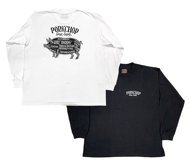 PORKCHOP GARAGE SUPPLY ポークチョップ ガレージサプライ PORK BACK L