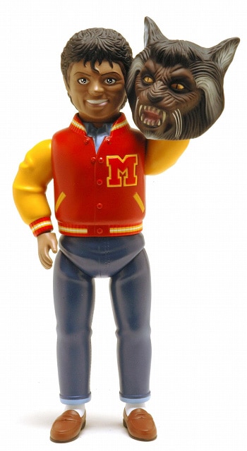 マイケル・ジャクソン マルサン ソフビ スリラー 狼男 ソフトビニール