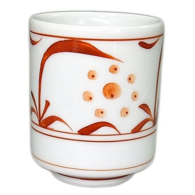 松山、とべ焼き、郡中十錦 湯呑み