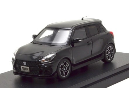 ハイストーリー 1/43 スズキ スイフト スポーツ 2017 スーパーブラック