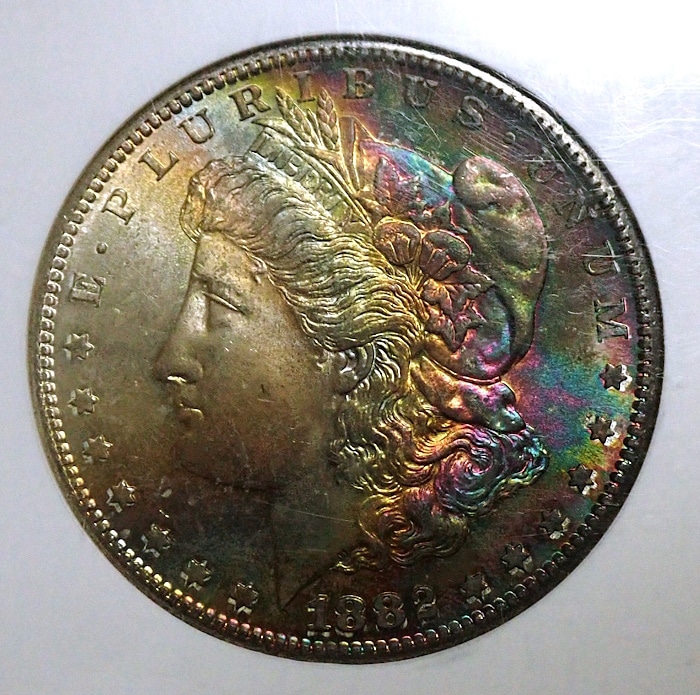 モルガンダラー ミントマーク 1882 S サンフランシスコ