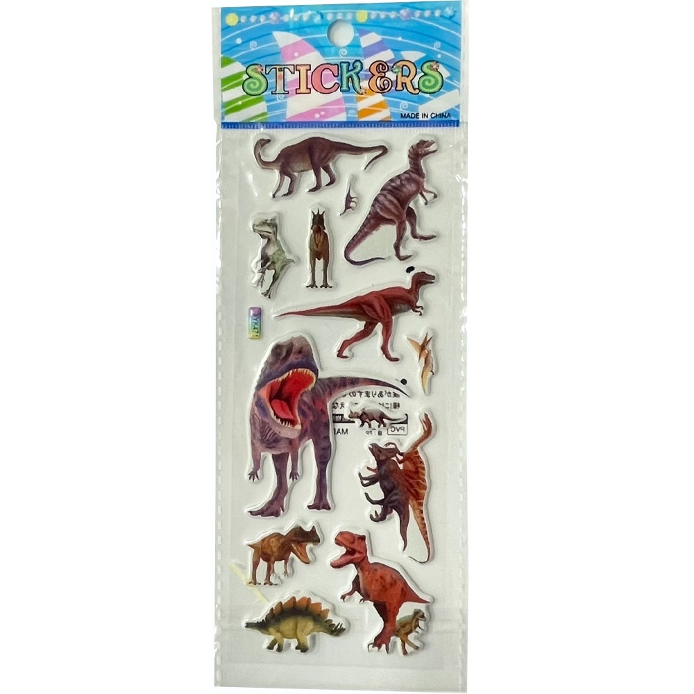 1980年代 おまけ恐竜シール 19種類 1980年代 おまけ恐竜シール 19種類