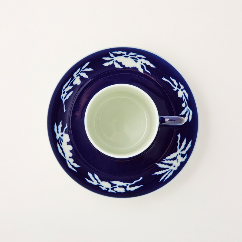 すみれ コレクター 売り切り 処分品 碗型 氷コップ 格子紋 ブルー足