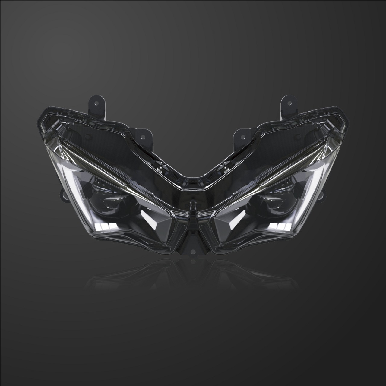 Kawasaki ZX-25R 20-24年 フルLED カスタムヘッドライト | ヘッド